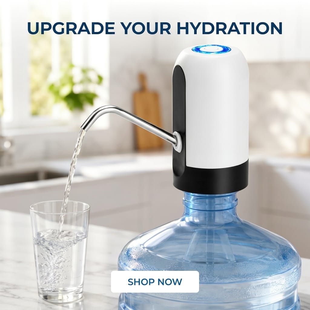 Automatic Wireless Water Can Dispenser Pump for 20 Litre Bottle Can